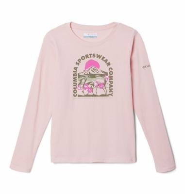 Columbia Hazeldel Hill™ LS Graphic T-Shirt Kinderen Fig S