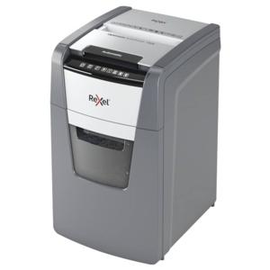 Rexel Optimum AutoFeed+ 130X Papierversnipperaar 130 vellen Micro cut 4 x 28 mm P-4 44 l Ook geschikt voor Paperclips, Nietjes, Creditcards