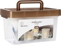 Theelichten LED 24 stuks