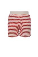 LOOXS Little Meisjes short gestreept - Rood