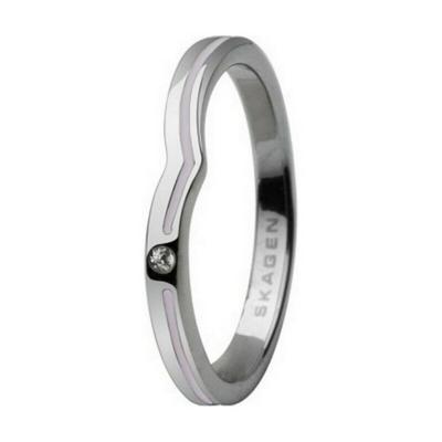 Dames ring Skagen JRSV018SS - Maat: 16