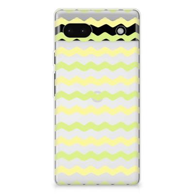 Google Pixel 6A | TPU bumper | Waves Yellow