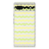 Google Pixel 6A | TPU bumper | Waves Yellow