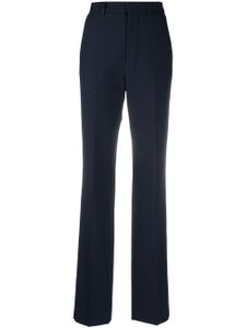 AMI Paris pantalon de tailleur à taille haute - Bleu