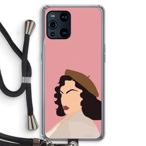 Confidence: Oppo Find X3 Pro Transparant Hoesje met koord