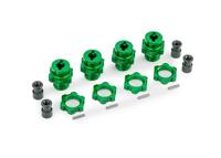 Traxxas - 17mm Wheel Hubs / Nuts, HD Green (TRX-9086-GRN)