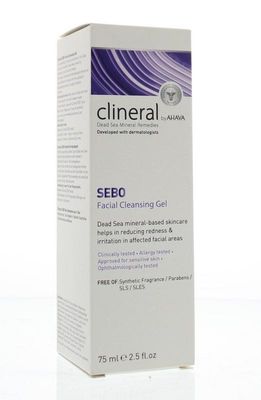 Ahava Clineral sebo cleansing gel (75 ml)