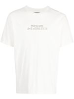 Musium Div. t-shirt en coton à logo imprimé - Blanc