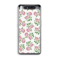 Kleine roosjes: Samsung Galaxy A80 Transparant Hoesje
