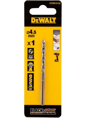 DeWalt Accessoires Black & Gold Metaalboor | 4,5 mm - DT20519-QZ