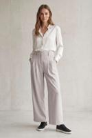 Msch Copenhagen Mschmacy Michelle Hw Wide Pants Regular 19447 Broek Peyote