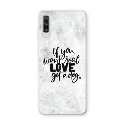 Partner in crime: Samsung Galaxy A70 Transparant Hoesje