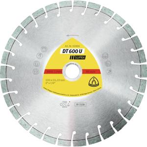 Klingspor 325194 DT 600 U Supra Diamanten doorslijpschijf Diameter 350 mm Boordiameter 20 mm Beton, Gewapend beton, Kalkzandsteen 1 stuk(s)