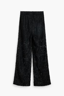 Kanten broek - BLACK - M