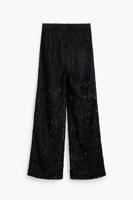 Kanten broek - BLACK - M