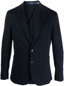 Polo Ralph Lauren blazer à revers cranté - Bleu