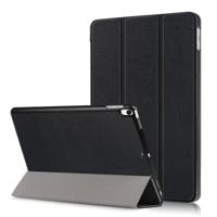 Custer textuur horizontale Flip lederen case voor iPad Air 2019 10 5 inch met drie-voudige houder & slaap/Wake-up functie (zwart)
