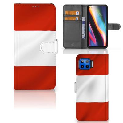 Motorola Moto G 5G Plus | Bookstyle Case | Oostenrijk | Portemonnee hoesje