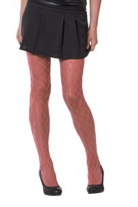 Netpanty luxe grof neon roze