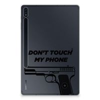 Samsung Galaxy Tab S7 Plus | S8 Plus Print Case Pistol DTMP - thumbnail