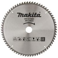 Makita Afkortzaagblad voor Aluminium | Standaard | Ø 260mm Asgat 30mm 70T - D-73003