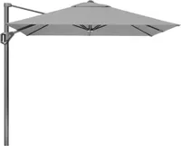 Platinum Sun & Shade zweefparasol voyager t1 250x250cm lichtgrijs