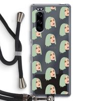 King Kylie: Sony Xperia 5 Transparant Hoesje met koord