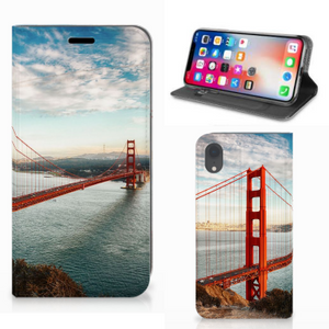 Apple iPhone Xr Book Cover Golden Gate Bridge