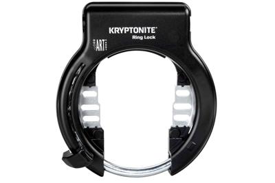 Kryptonite ringslot met sleutelbevestiging Zwart Kryptonite ringslot met sleutelbevestiging Zwart