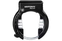 Kryptonite ringslot met sleutelbevestiging Zwart