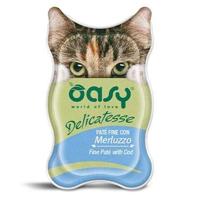 OASY Delicatesse Fine paté with Cod - nat kattenvoer - 85g