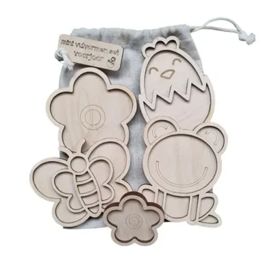 Kiddi Mini Vulvormen Set Lente Kiddi Mini Vulvormen Set Lente