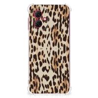 Motorola Moto G55 Case Anti-shock Leopard