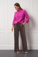 Talia sequins trousers - espresso - 13346