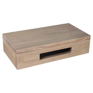 Differnz fonteinplank 40x25x10cm rechthoek met handdoekhouder eiken 36.750.00