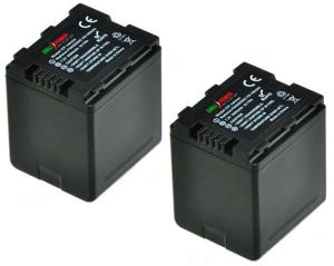 ChiliPower VW-VBN260 accu voor Panasonic - 2600mAh - 2-Pack