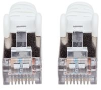 Intellinet 735735 RJ45 Netwerkkabel, patchkabel CAT 6 S/FTP 7.50 m Wit Vergulde steekcontacten 1 stuk(s) - thumbnail