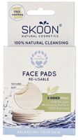 Face pads re-usable 2 sided