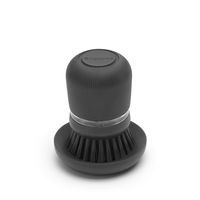 Brabantia afwasborstel met zeepreservoir dark grey
