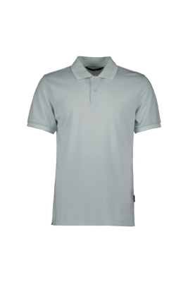 Airforce Doubble Stripe Polo Heren Pastel Blue/White M