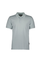 Airforce Doubble Stripe Polo Heren Pastel Blue/White M