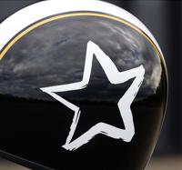 Fiets sticker handgeschilderde ster