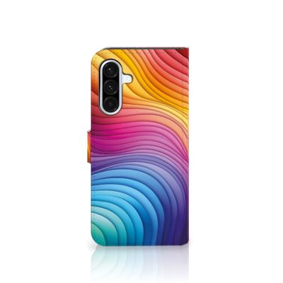 Book Case voor Samsung Galaxy A36 Regenboog