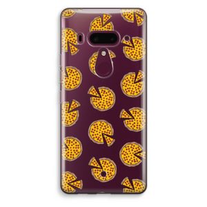 You Had Me At Pizza: HTC U12+ Transparant Hoesje