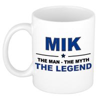 Mik The man, The myth the legend cadeau koffie mok / thee beker 300 ml