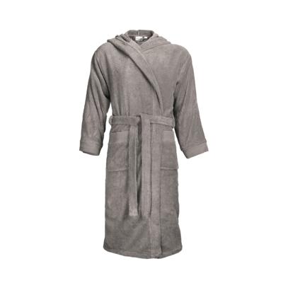 The One Classic Badjas met capuchon 420 gram Taupe-L/XL