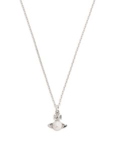 Vivienne Westwood collier à pendentif serti de perles - Argent