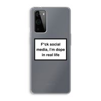 I'm dope: OnePlus 9 Pro Transparant Hoesje