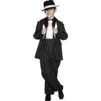 Gangster kostuum voor kinderen 10-12 jaar  - - thumbnail
