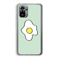 Spiegelei: Xiaomi Redmi Note 10S Transparant Hoesje